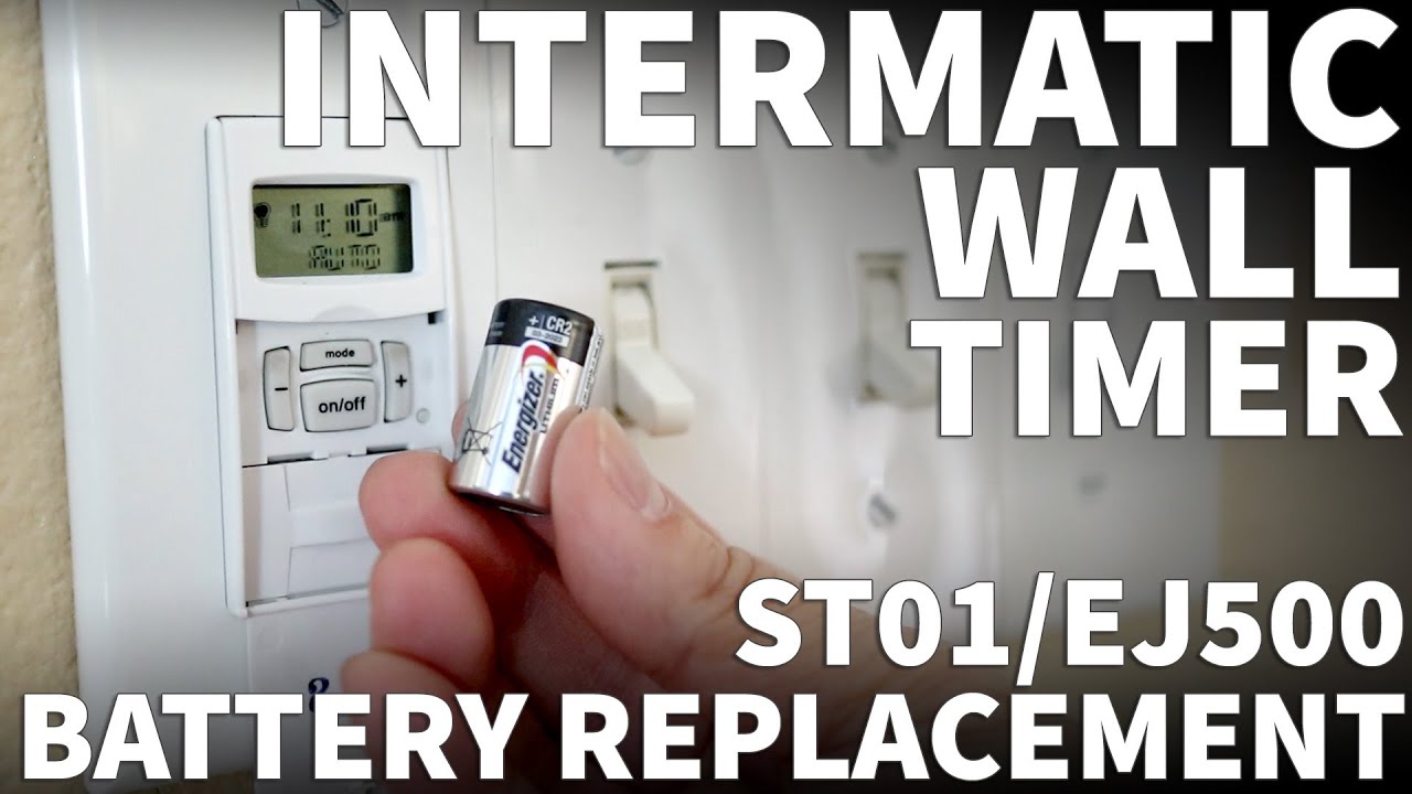 Timer Switch Battery Replacement At Clarence Swingle Blog