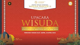 (Gladi Bersih) Upacara Wisuda UKSW Periode II Tahun 2024