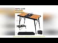 KRC CAMP Camping Folding Removable IGT Wood Table Lightweight Camp BBQ Grill Table Outdoor Picnic F