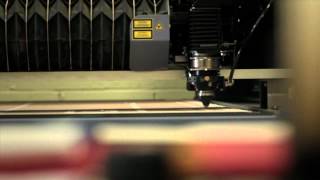 LINLEY craftsmen demonstrating marquetry techniques