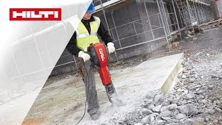 MŁOT udarowy Hilti TE 3000 vs młot pneumatyczny 30kg