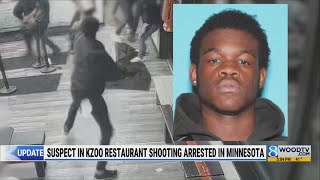 Kalamazoo restaurant shooting suspect arrested in Minnesota, police say