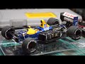 【f1】fw14bのアクティブサスデバッグシーンを模型で再現する