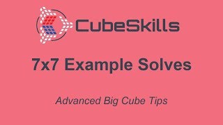 Advanced 7x7 Example Solves