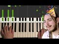 Post Malone - Congratulations (Piano Tutorial Lesson)