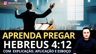 COMO PREGAR DE FORMA FÁCIL HEBREUS 4:12