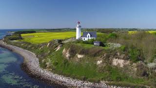 1 minute flight over beautiful Samsø