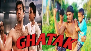 Ghatak Movie (1996)Best Action Scene Spoof (Sunny deol)