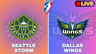 WNBA Live Score: Dallas Wings Vs Seattle Storm | Basketball Match Sept 14 2024