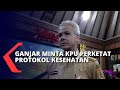 Ganjar Minta KPU Perketat Protokol Covid-19 Selama Pilkada