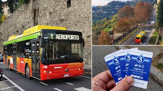 Public transportation system of Bergamo, Italy