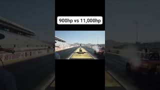 900HP Vs 11,000HP #fast #race #dragster #power #fypシ #4upageシ #fyp #foryoupage #