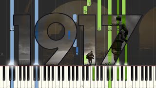 Thomas Newman - The Night Window (From '1917'): Synthesia Piano Tutorial