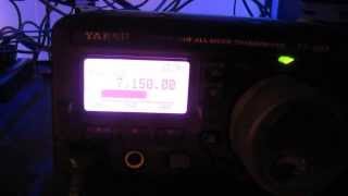 Pirate station, YHWH on 7.150 (40 meter ham band)