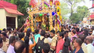 തങ്കയങ്കി ഘോഷയാത്ര പുറപ്പെട്ടു | Thankayanki Aranmula temple