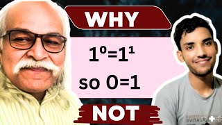 if 1⁰=1¹=1 then why not 0=1 by hc verma sir | Episode 1 |