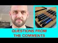 Am I a fountain pen collector or user? Questions from the comments section.