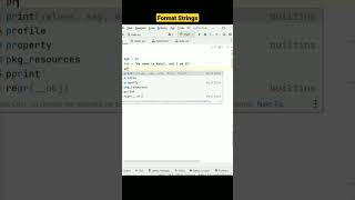 format string | format python | python string #shorts #python #programming