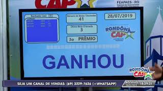 CONFIRA QUEM SÃO OS GANHADORES DO RONDONCAP DESSE DOMINGO DIA 28