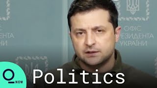 Zelenskiy Urges Russia to Hold Talks to End Fighting in Ukraine