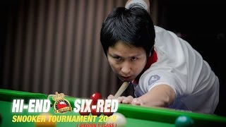 Hi-end snooker SIX-RED - หมดโต๊ะ by Tetsuya Kuwata 3-4-2015