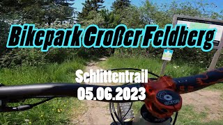 Bikepark Großer Feldberg - Line and fall practice (05.06.2023)