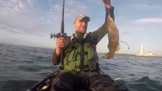 kayak fishing codling and pollock, fly fishing for Brown trout and grayling,