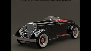 3D Model 1932 Chrysler Imperial Speedster - 3D Model at 3DExport.com