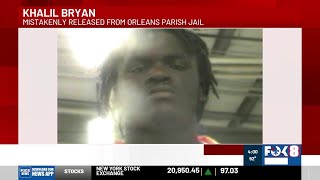 New Orleans jail inmate released by mistake, according to NOPD Superintendent