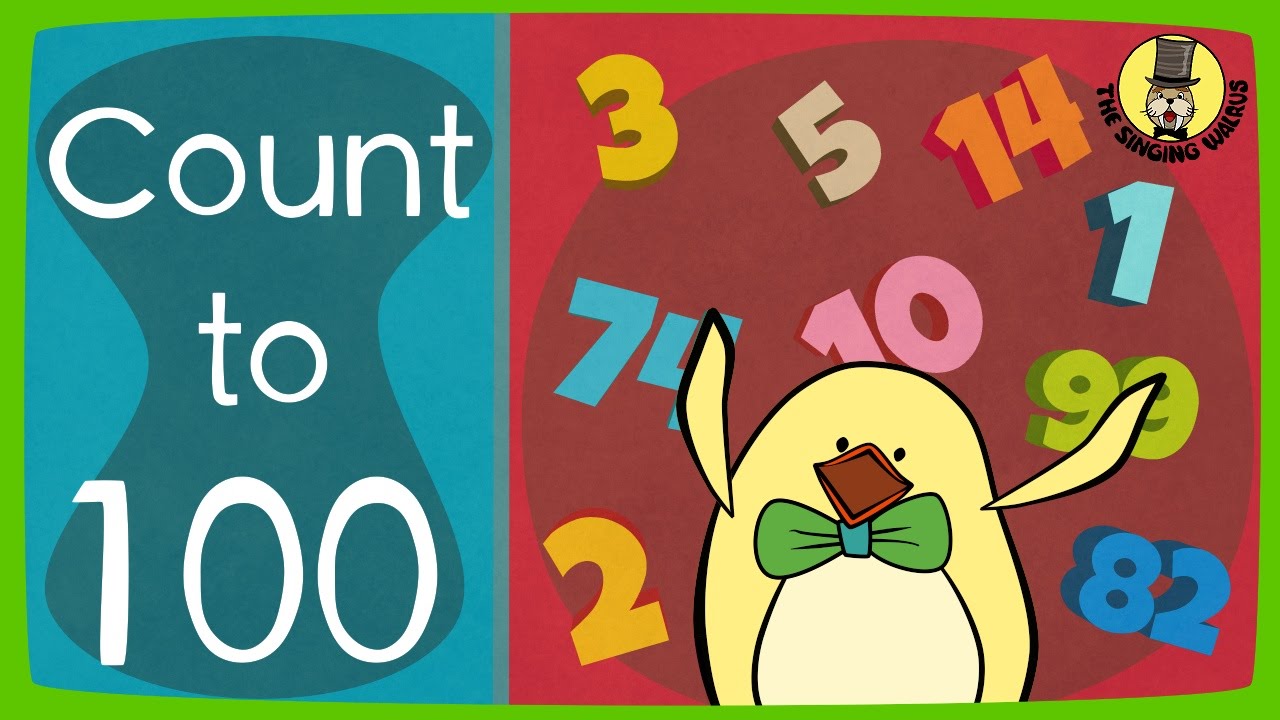 Big Numbers Song | Count To 100 Song | The Singing Walrus - YouTube