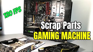 Scrap Parts GAMING MACHINE build / PC Assembly Tutorial