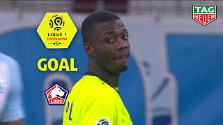 Goal Nicolas PEPE (90' +4) / Olympique de Marseille - LOSC (1-2) (OM-LOSC) / 2018-19