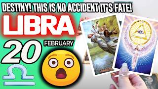 Libra ♎😲DESTINY! THIS IS NO ACCIDENT IT’S FATE!👀 horoscope for today FEBRUARY 20 2026 ♎ #libra tarot