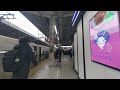 【4k乗換動画】京都駅　１０番線　奈良線－１１－１２番線　東海・山陽新幹線（名古屋東京方面）乗換え　pimi palm2pro で撮影4k30p