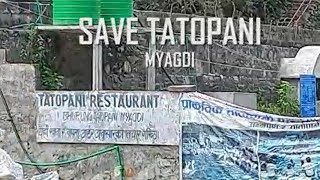 Tatopani Myagdi  hot spring | keep clean and do business responsibilly.