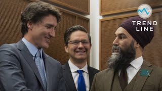 Nanos power rankings: Looking at support for Trudeau, Poilievre and Singh | TREND LINE