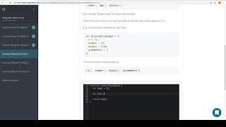 Module 1 - Diagnostic - Object To Array 1