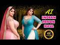 [4K AI Lookbook] AI Indian Models | Plus Size Indian AI Lookbook Models