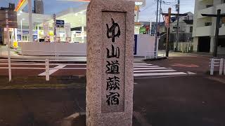 【のんびり】早朝の蕨 旧中山道蕨宿【自転車】