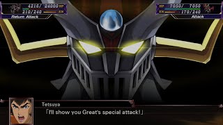 Super Robot Wars X : Great Mazinger All Attacks