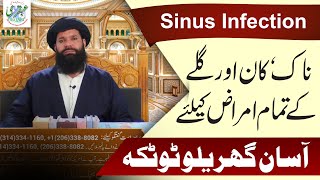 Sinus infection Treatment Home Tips | Easy Treatment of Nose, Ear, Eye and Throat Problems | Ubqari