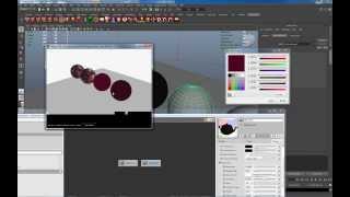 28 Linear workflows correcting swatches in Pixars Renderman Studio.