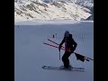 short turns on a bumpy and icy slope with claudia kohler ⛷❄️⛷🇦🇹 in voralberg austria