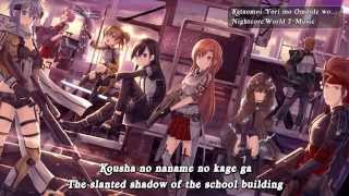 Nightcore ♥ Kataomoi Yori mo Omoide wo... (Lyrics + Engsub)