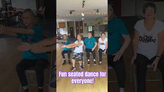 Seated dance for all! #chairexercise #dance #seated #danceforlife #inclusion #disability #elderly