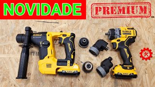 AGORA A DEWALT FOI LONGE DEMAIS - PARAFUSADEIRA FURADEIRA MARTELETE XTREME 12V ATOMIC FLEXVOLT 60V