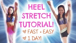 How To Learn A HEEL STRETCH - In ONE DAY!