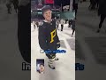 Skating a lap with Jake Guentzel of the Pittsburgh Penguins