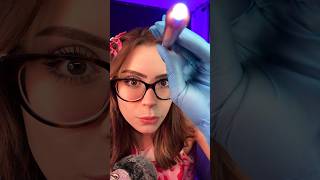 ASMR EYE EXAM ROLEPLAY 👓 #shorts #asmr