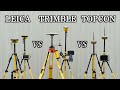 GPS Base/Rover Comparison: Leica iCG60 & iCG70 vs Trimble SPS855 & SPS986 vs Topcon Dual Hiper VR's